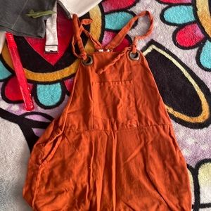 Orange romper